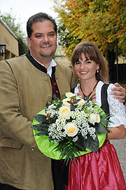Das Narrhalla Prinzenpaar 2011 Werner II. und Anja I.  (Foto. Ingrid Grossmann)